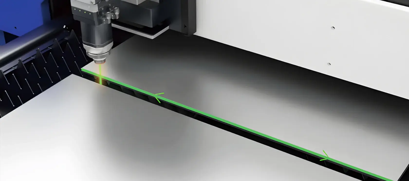 Quick Cut-Off for faster sheet-metal part separation