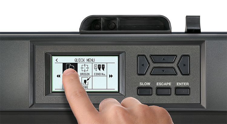 New control panel